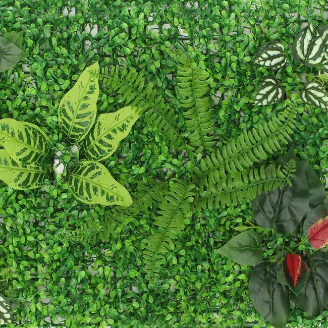 숲인테리어 혼합 마리안느 벽장식 인조잔디(60x40cm)