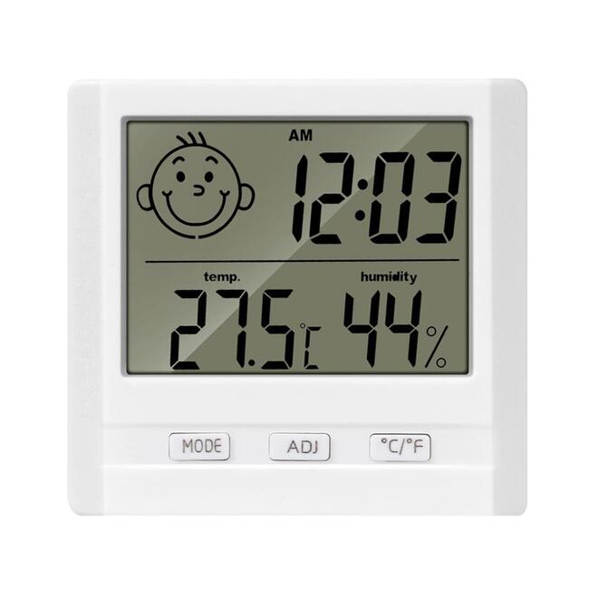 리터스 디지털 온도계 습도계 탁상시계 겸용 온습도계