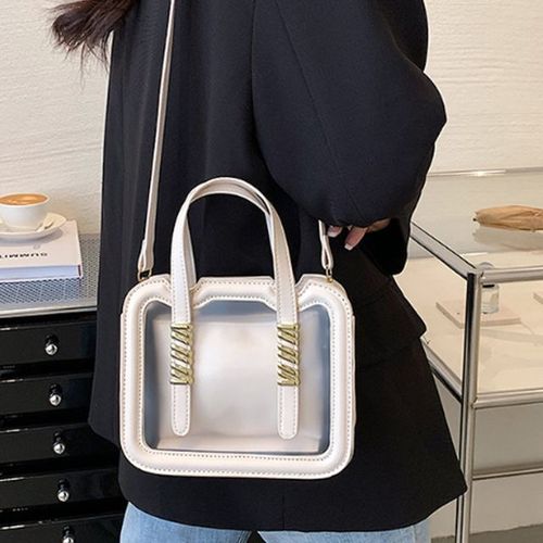 유행 작은 숄더백 신상 인기 여성 메신저백 흰색 가방