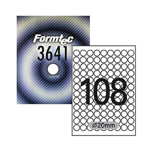 폼텍 LS-3641 분류표기용 라벨지 잉크젯 100매 108칸