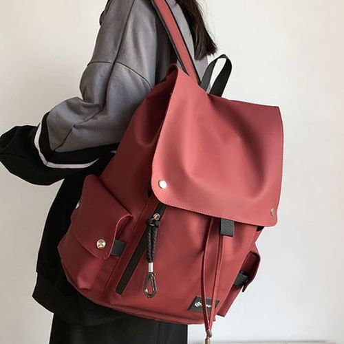 유행 여성 데일리 백팩 새학기 패션 책가방 빨간 가방