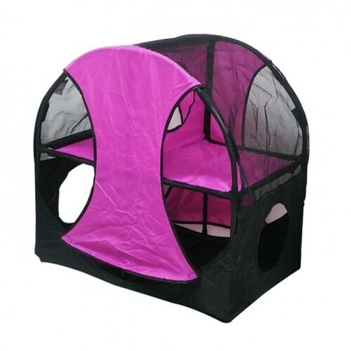 고양이 휴식 실내공간 텐트형 하우스 거실인테리어