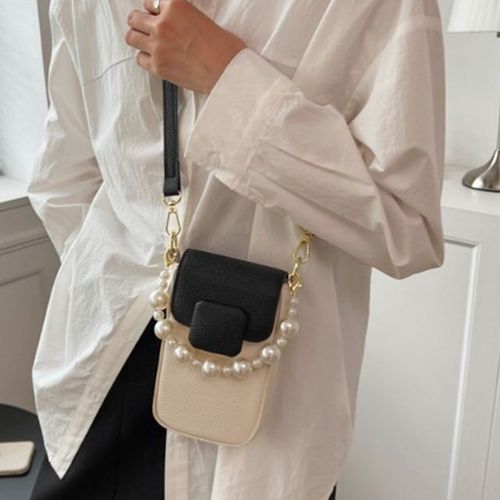 데일리 패션 여성 메신저백 작은 숄더백 검정 가방