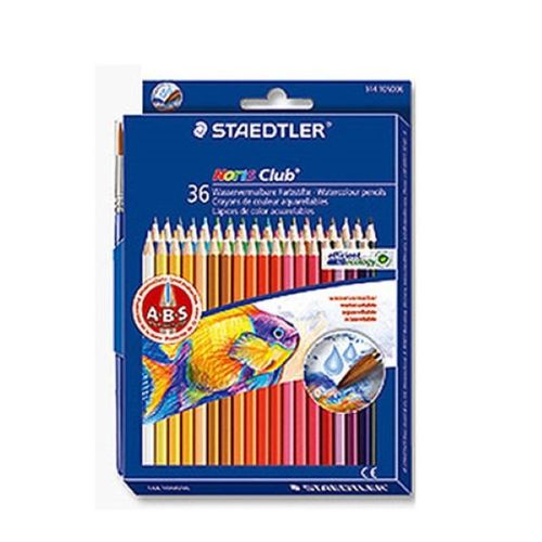 스테들러 수채색연필 36색세트 종이케이스144 10ND36