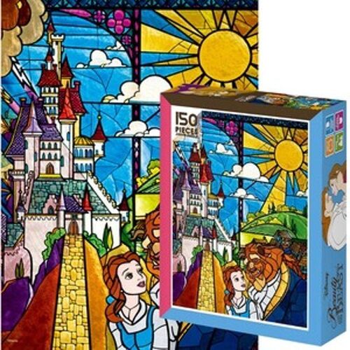 2D퍼즐 150P 글라스아트 미녀와 야수 캐릭터