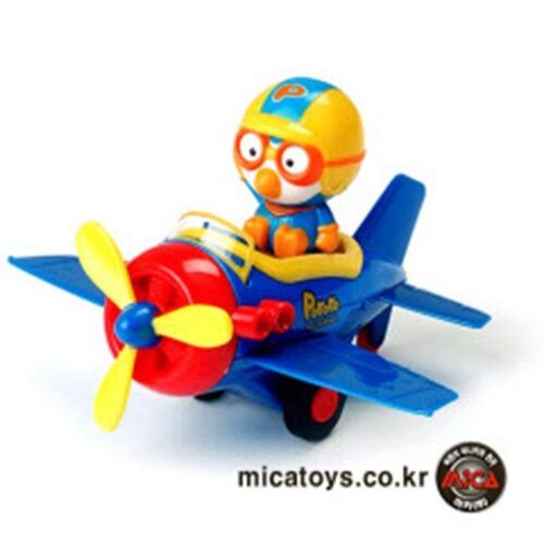 미카 뽀로로 프로펠러 비행기 장난감 풀백기능