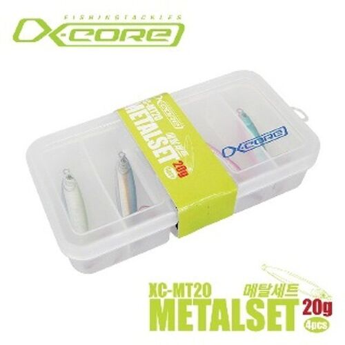 엑스코어- 메탈세트 20g 케이스 4세트 메탈 XC-MT20S