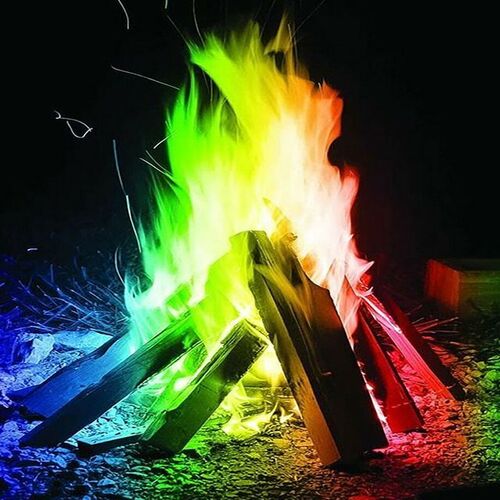 오로라가루 30g 10개 - 불멍 감성캠핑 색깔불 모닥불
