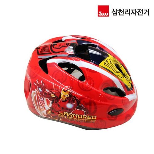 삼천리 아이언맨 헬멧 어린이 자전거 킥보드 보호용품