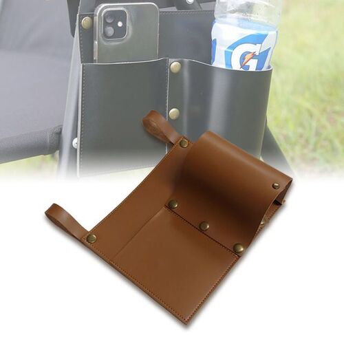 캠핑 의자걸이 소품 수납포켓 음료캔 휴대폰 컵홀더