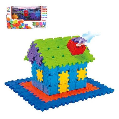 유아용품 유아완구 퍼즐블럭 100pcs