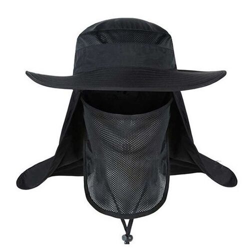 캠핑 낚시 그늘막 챙모자 햇빛 가리는 마스크 모자