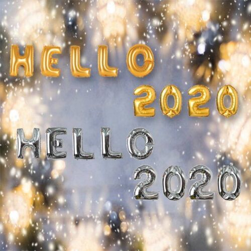 연말파티 HELLO 2020 은박풍선세트 중