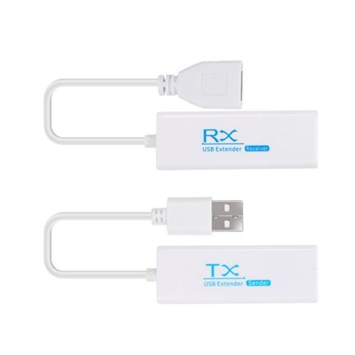 Coms USB 2.0 리피터 RJ45 200M 랜케이블 송수신기
