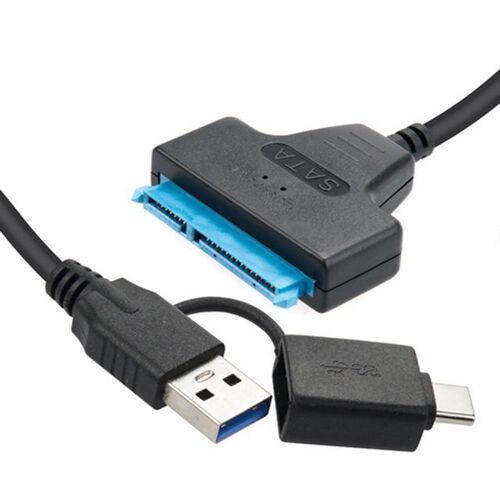 Coms USB A 3.0 C타입 to SATA컨버터 2.5형 HDD 5Gbps