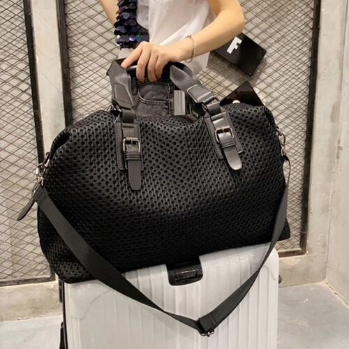 스타일리쉬한 숄더백 메쉬 디자인 대용량 크로스 가방