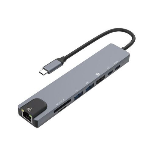 멀티허브 8IN1 USB 3.1 C타입 4K 30Hz