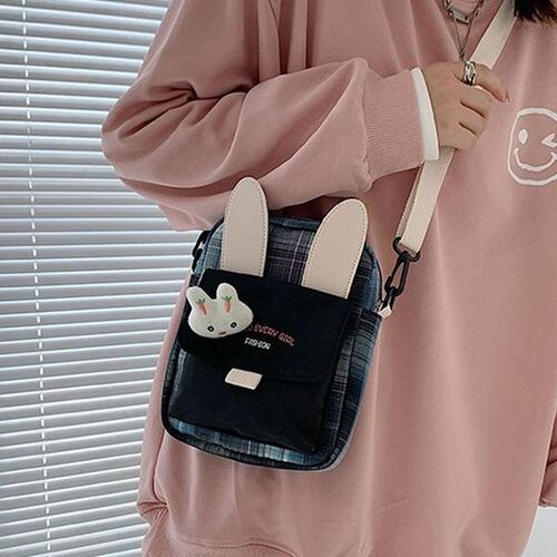 학생 중학생 미니 크로스백 패션 숄더백 블랙 가방