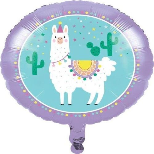 라마 호일 장식용 풍선 CC Llama Party Balloon