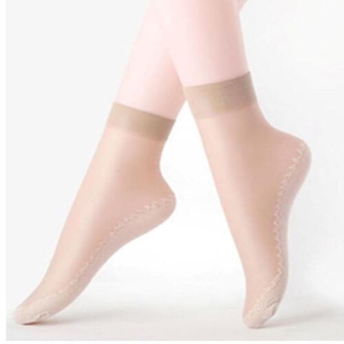 여성 논슬립 미끄럼방지 발목 스타킹 20켤레 4컬러