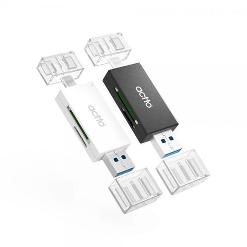 엑토 C타입 USB 3.2 듀얼 OTG 멀티 카드리더기