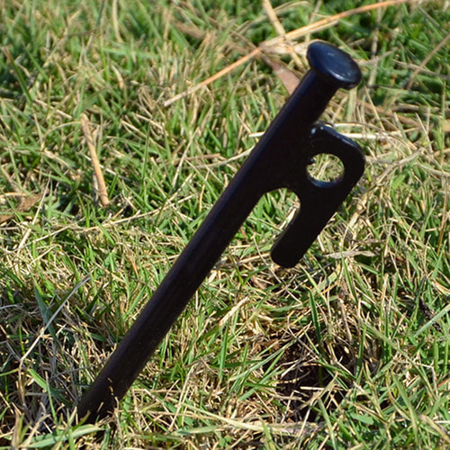 캠핑러브 고강도 단조팩4p세트(30cm) (블랙)