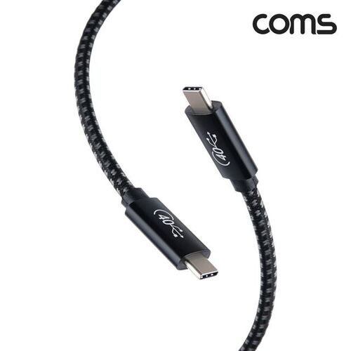 Coms USB 4.0 GEN3 Type C PD 고속충전 케이블 2m