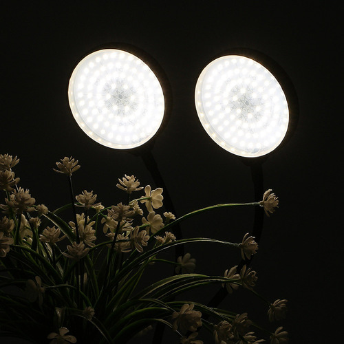 쑥쑥 광합성 LED 식물등(2헤드) (웜색) 식물성장