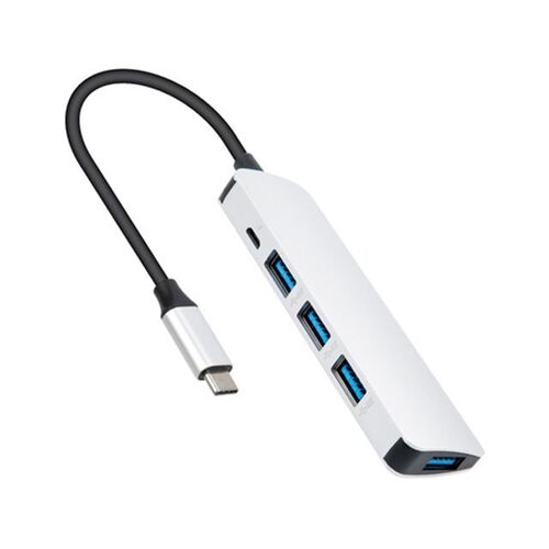 Coms C타입 USB 3.0 허브 4포트 컨버터 OTG 자동인식