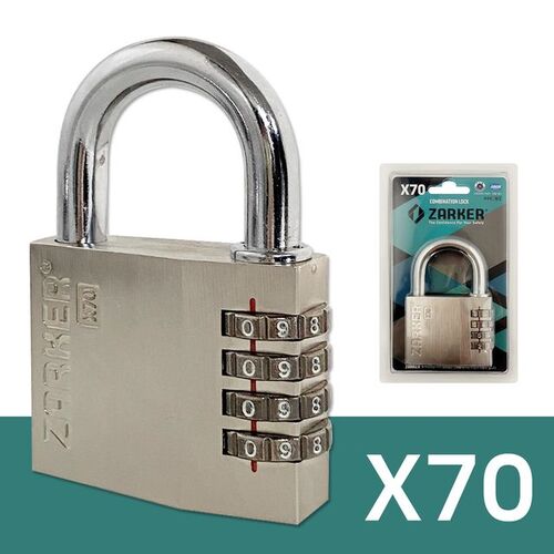 자커 번호자물쇠(X70) 열쇠 다이얼 비밀번호 번호키