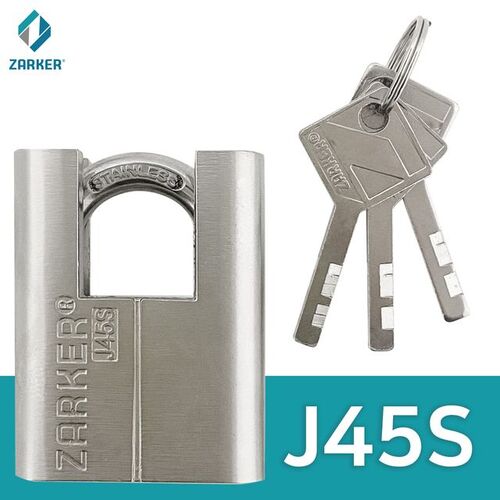 자커 녹방지 자물쇠 J45S 스텐 열쇠 학교 창고 사물함