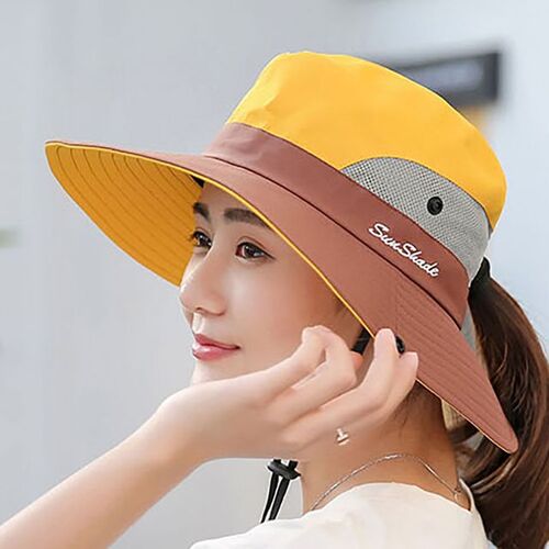 여성 통풍 등산 모자 URK-006