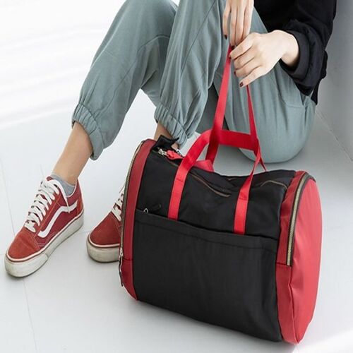심플한 디자인 남녀 공용 보스턴백 커다란 여행 가방