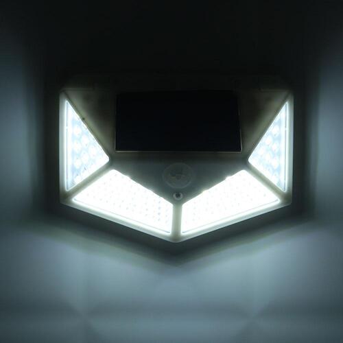 LED 동작감지 센서 태양광 벽등 2p세트 야외센서등