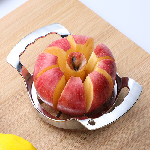 한번에 8조각 과일 슬라이서 사과 절단기 과일 분할기