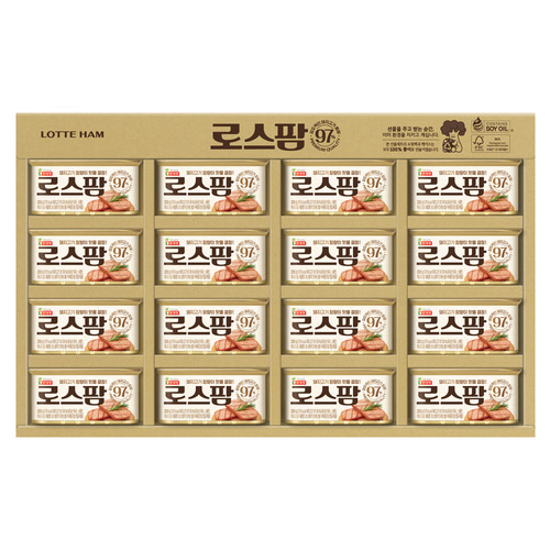 [롯데푸드] 로스팜97 4호 롯데햄 추석선물세트