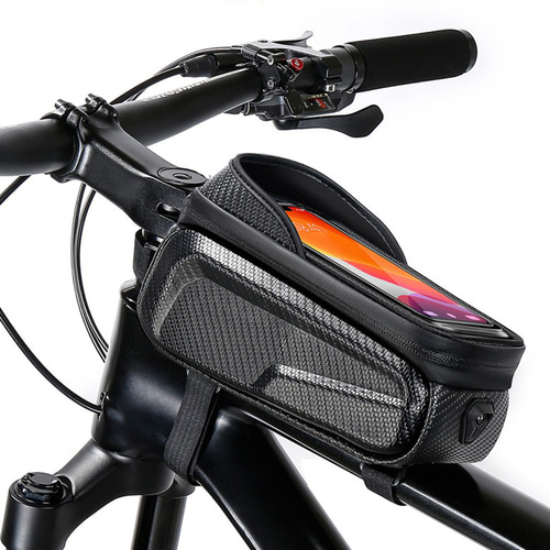 원사이클 스마트폰 거치 자전거가방 탑튜브 폰가방