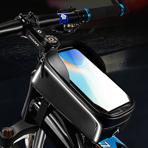 뉴액티브 스마트폰 거치 자전거가방 사이클 핸드폰백